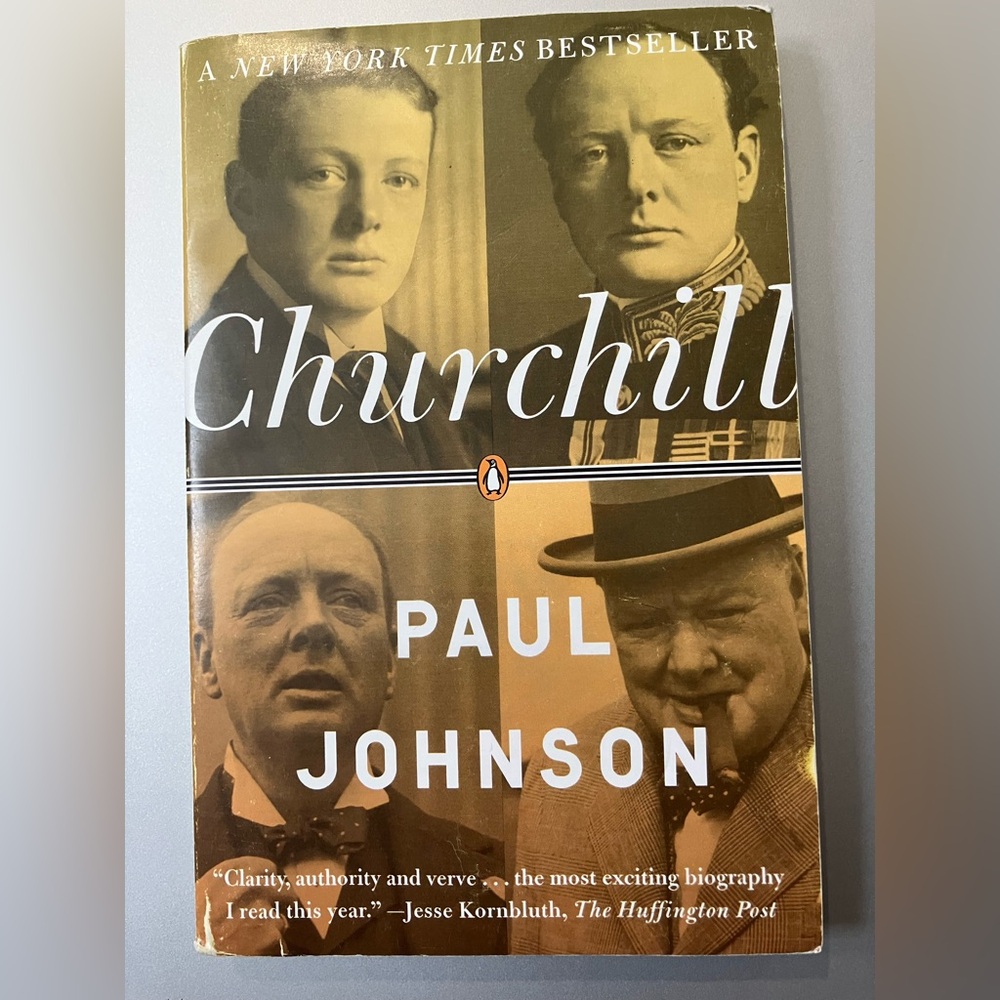 Churchill by Paul Johnson Book